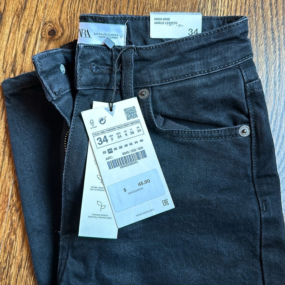 Zara Black Jeans